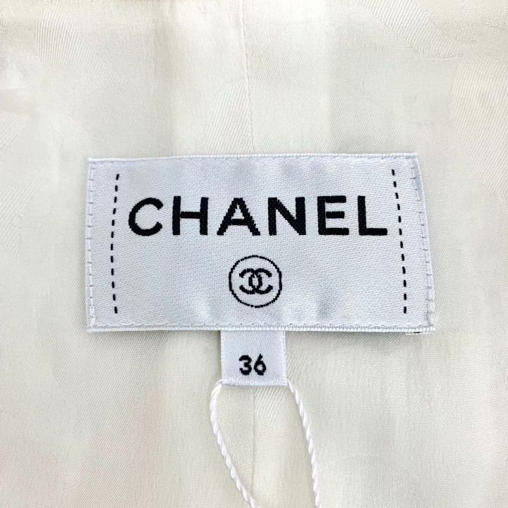 Chanel Chanel Beach Collection White Jumpsuit Size 36" / US 14 / IT 50 - 6 Thumbnail