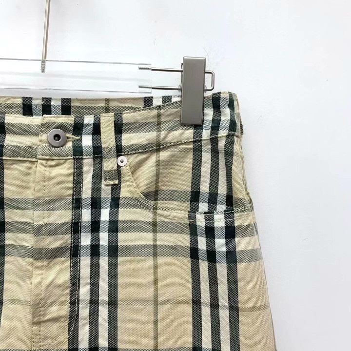 Burberry Burberry Classic Check Cotton Skirt Size 38" / US 16 / IT 52 - 3 Thumbnail