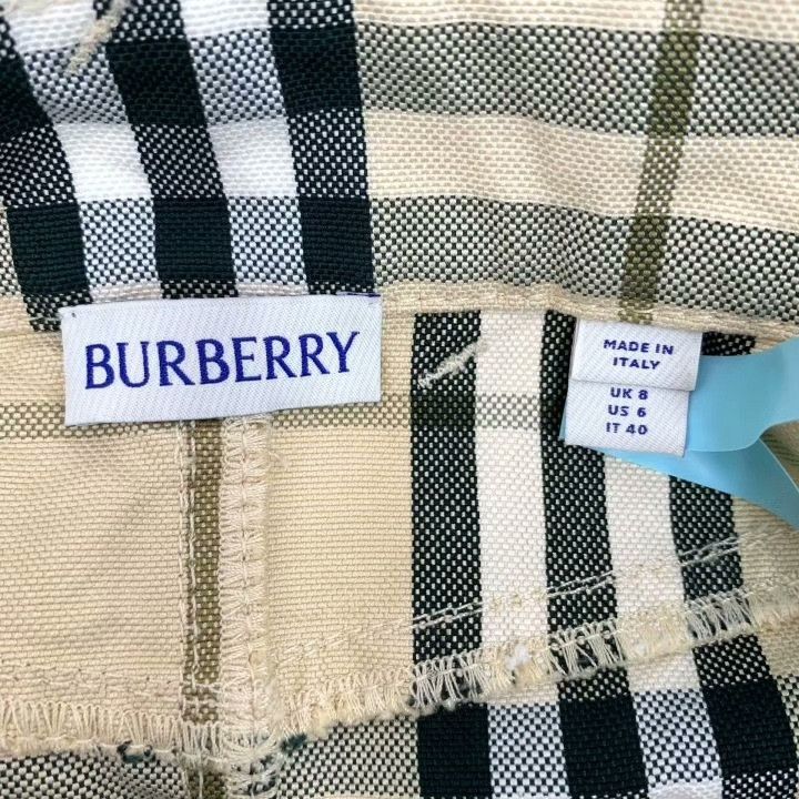 Burberry Burberry Classic Check Cotton Skirt Size 38" / US 16 / IT 52 - 6 Thumbnail