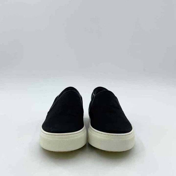 Celine Celine Black Satin Slip-On Platform Sneakers Size US 4 / IT 34 - 3 Thumbnail