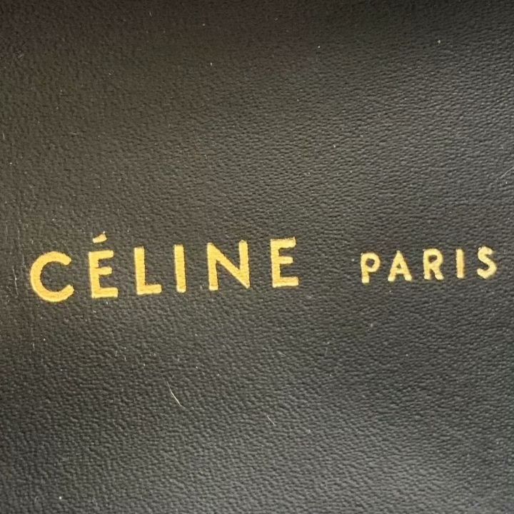 Celine Celine Black Satin Slip-On Platform Sneakers Size US 4 / IT 34 - 7 Thumbnail