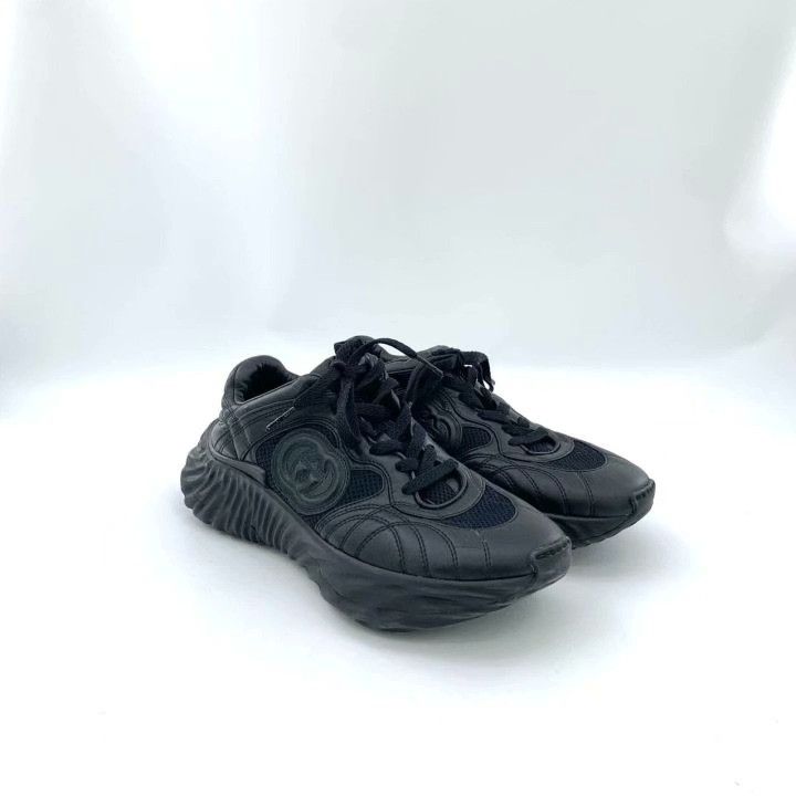 Gucci Gucci Logo Lace-Up Casual Sneakers Size US 7.5 / IT 37.5 - 2 Thumbnail