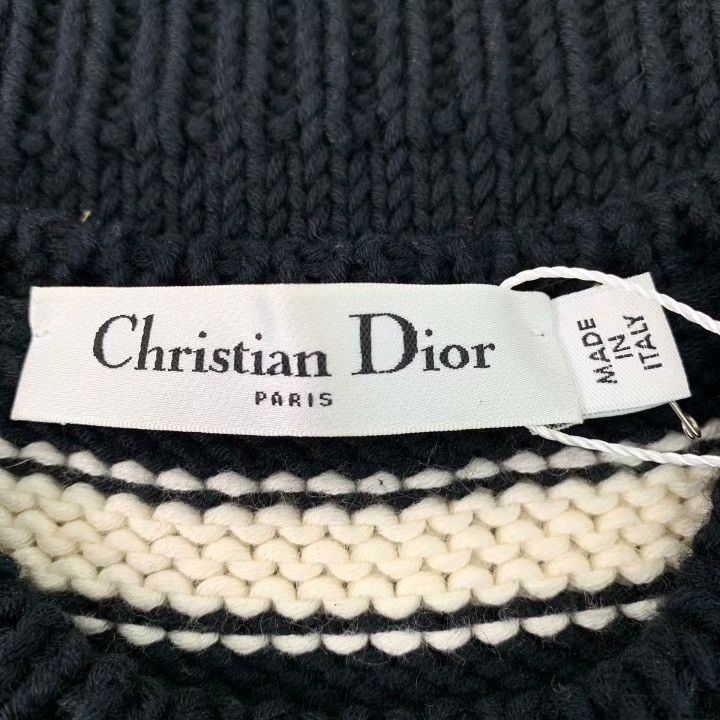 Dior Christian Dior Black Striped Cotton Sleeveless Vest Size XXS / US 00 / IT 34 - 6 Thumbnail
