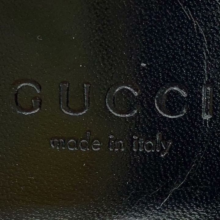 Gucci Gucci Black Diamond-Embellished Block Heel Size US 4 / IT 34 - 7 Thumbnail