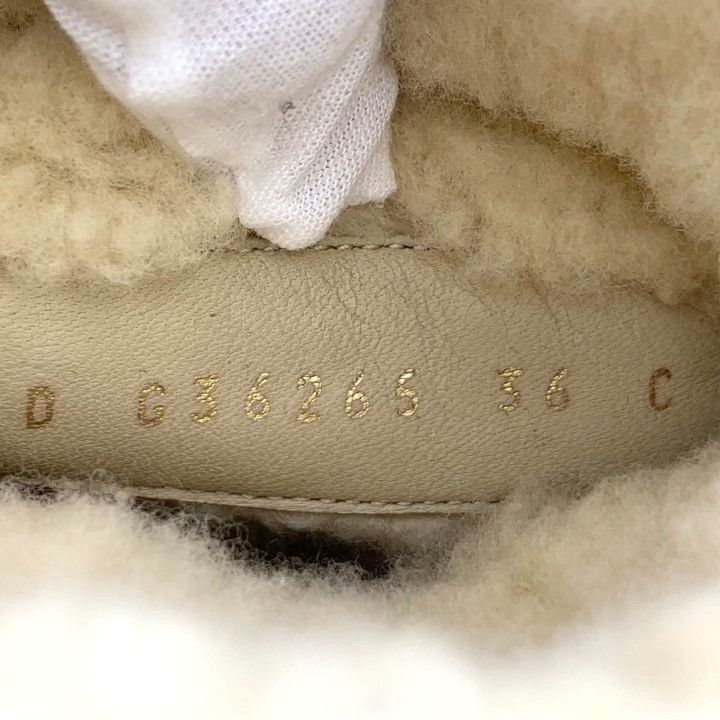 Chanel Chanel Brown Logo Round-Toe Short Boots Size US 5 / IT 35 - 6 Thumbnail