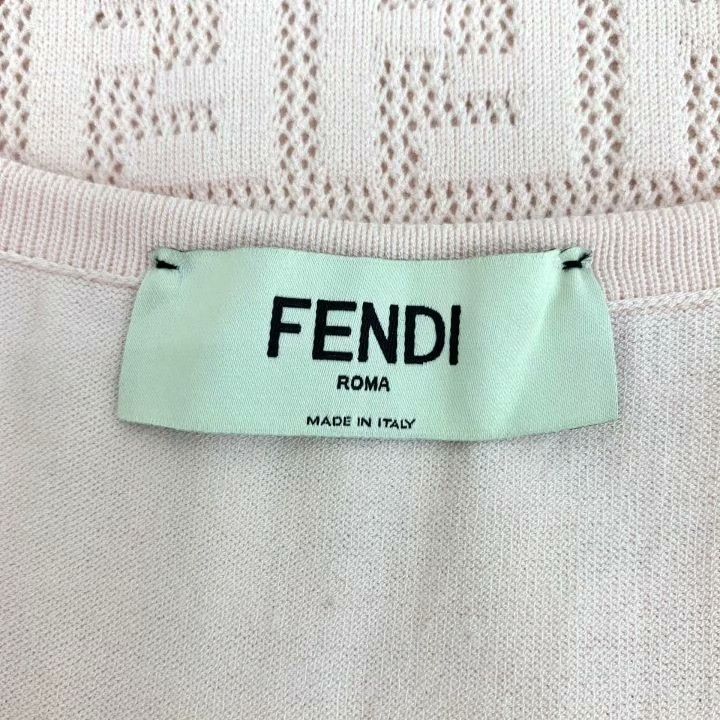 Fendi Fendi Logo Camisole Knit Dress Size S / US 4 / IT 40 - 7 Thumbnail