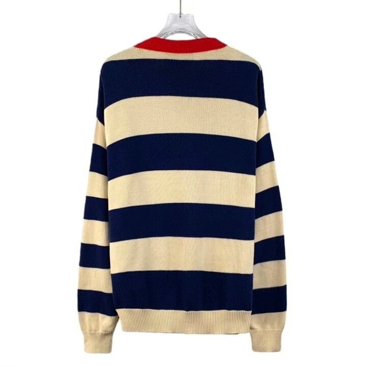 Gucci Gucci Striped V-Neck Knit Cardigan Size XS / US 0-2 / IT 36-38 - 2 Thumbnail