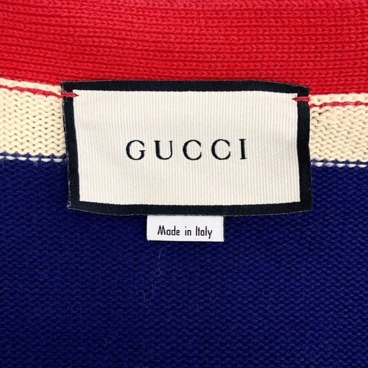 Gucci Gucci Striped V-Neck Knit Cardigan Size XS / US 0-2 / IT 36-38 - 5 Thumbnail