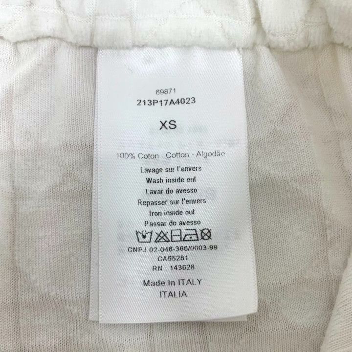Dior Christian Dior White Diamond Pattern Cotton Shorts Size 22" - 7 Thumbnail