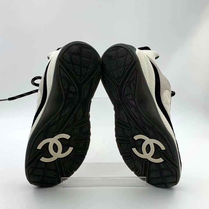 Chanel Chanel Logo Lace-Up Casual Sneakers Size US 6.5 / IT 36.5 - 5 Thumbnail