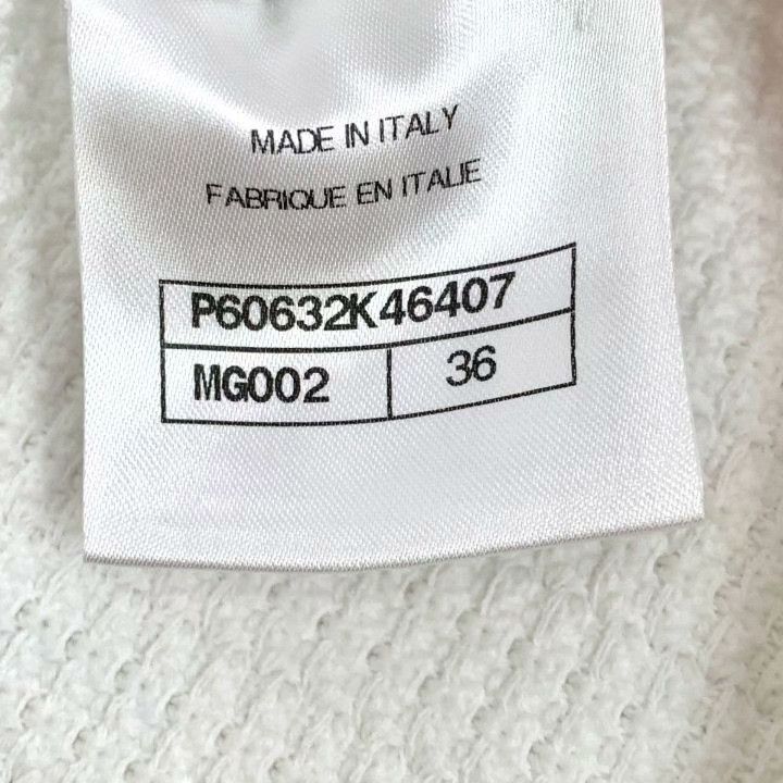 Chanel Chanel White Logo Knit Casual Pants Size 36" / US 14 / IT 50 - 6 Thumbnail