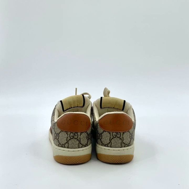 Gucci Gucci Screener Logo Sneakers Size US 4.5 / IT 34.5 - 4 Thumbnail