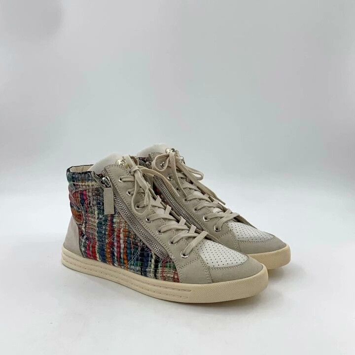 Chanel Chanel Logo Woven Lace-Up Casual Sneakers Size US 8 / IT 38 - 2 Thumbnail