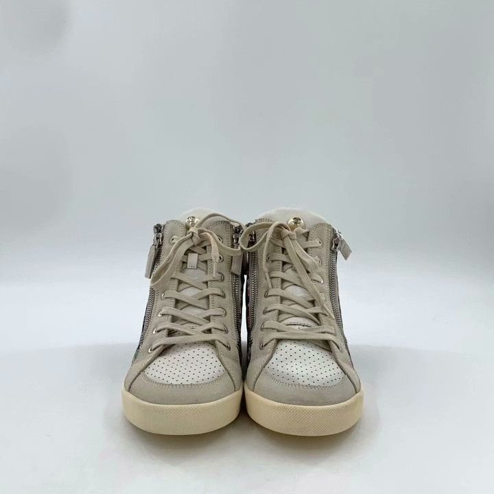 Chanel Chanel Logo Woven Lace-Up Casual Sneakers Size US 8 / IT 38 - 3 Thumbnail