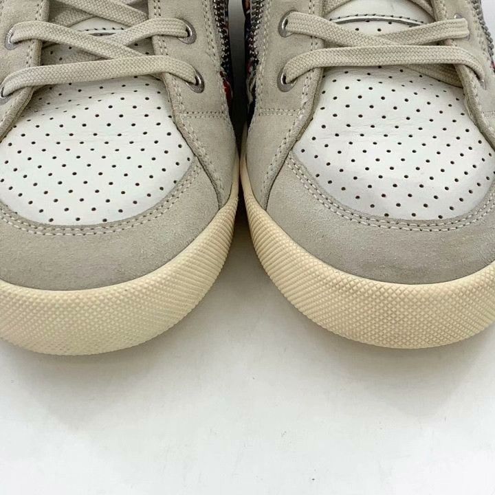 Chanel Chanel Logo Woven Lace-Up Casual Sneakers Size US 8 / IT 38 - 9 Thumbnail