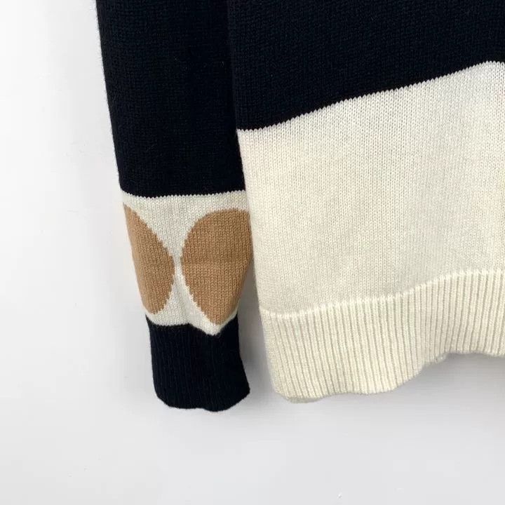 Max Mara MaxMara Color-Block Stripe Intarsia Sweater Size M / US 6-8 / IT 42-44 - 5 Thumbnail