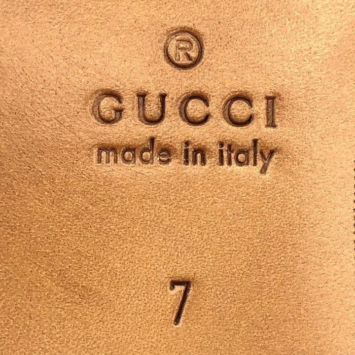 Gucci Gucci Leather Horsebit Round-Toe Slides Size US 6 / IT 36 - 6 Thumbnail