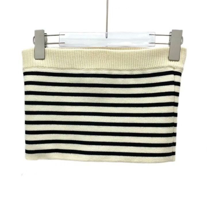 Celine Celine Colorblock Stripe Gold Button Wool Tube Top Size S / US 4 / IT 40 - 2 Thumbnail