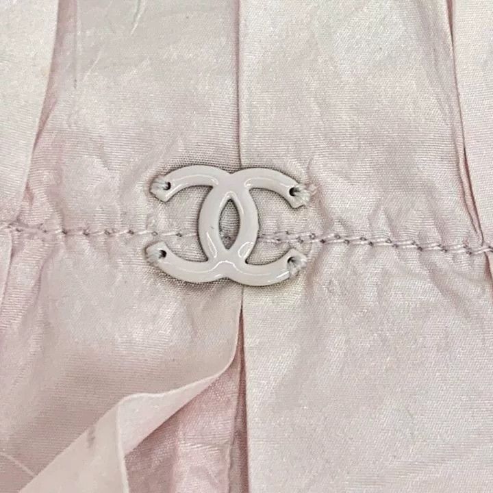 Chanel Chanel Pink Silk Ruffle Sleeveless Blouse Size S / US 4 / IT 40 - 6 Thumbnail