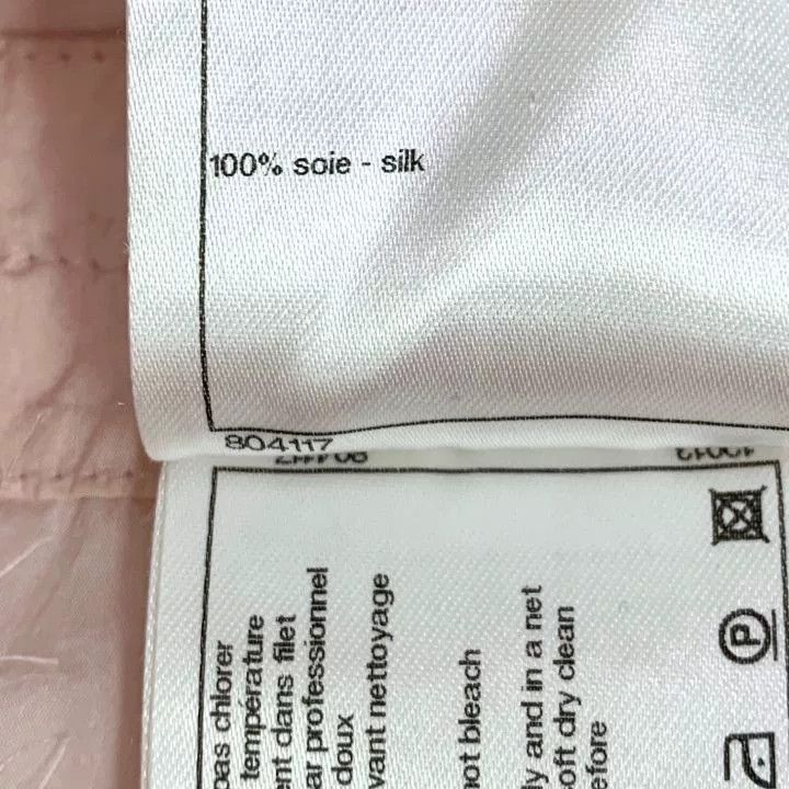 Chanel Chanel Pink Silk Ruffle Sleeveless Blouse Size S / US 4 / IT 40 - 9 Thumbnail