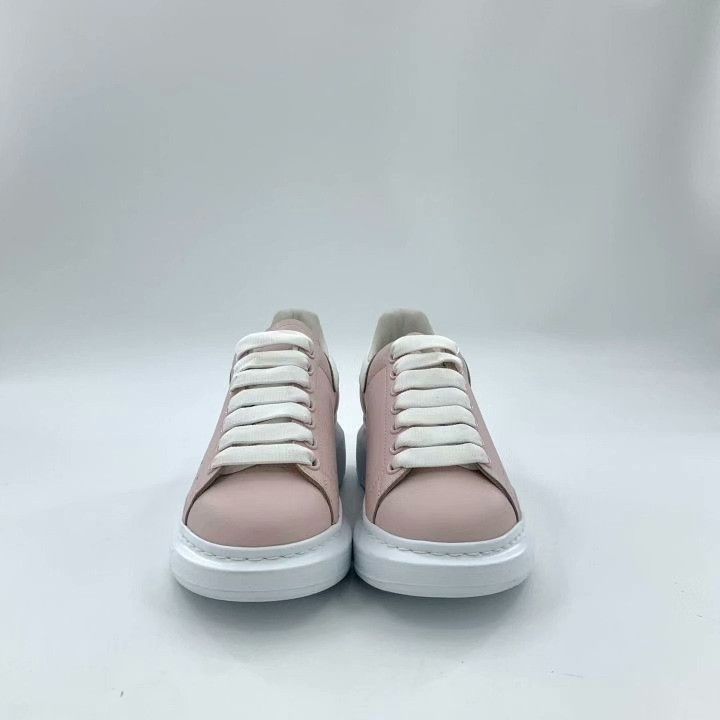Alexander McQueen Alexander McQueen Pink Lace-Up Sneakers Size US 6.5 / IT 36.5 - 3 Thumbnail