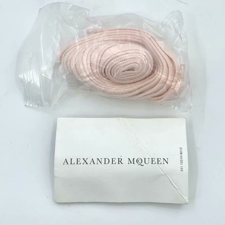 Alexander McQueen Alexander McQueen Pink Lace-Up Sneakers Size US 6.5 / IT 36.5 - 8 Thumbnail
