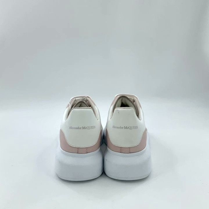 Alexander McQueen Alexander McQueen Pink Lace-Up Sneakers Size US 6.5 / IT 36.5 - 4 Thumbnail
