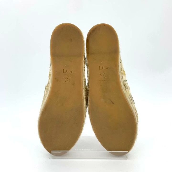 Dior Christian Dior Floral Embroidered Slip-On Fisherman Shoes Size US 6 / IT 36 - 5 Thumbnail