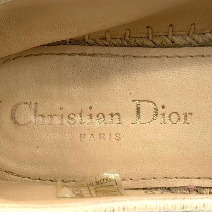 Dior Christian Dior Floral Embroidered Slip-On Fisherman Shoes Size US 6 / IT 36 - 7 Thumbnail