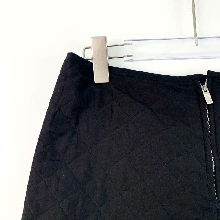Dior Dior Black Quilted Bee Embroidery Silk Shorts Size 38" / US 16 / IT 52 - 3 Thumbnail