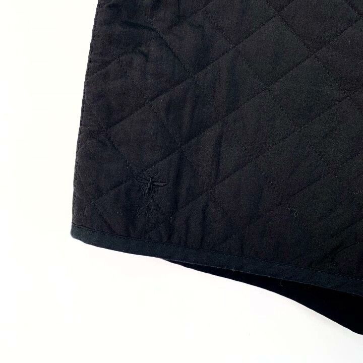 Dior Dior Black Quilted Bee Embroidery Silk Shorts Size 38" / US 16 / IT 52 - 4 Thumbnail