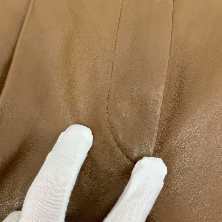 Brunello Cucinelli Brunello Cucinelli Brown Wide-Leg Leather Pants Size 38" / US 16 / IT 52 - 9 Thumbnail