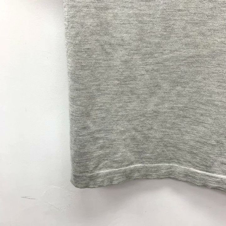 Brunello Cucinelli Brunello Cucinelli Gray Cashmere Short Sleeve T-shirt Size S / US 4 / IT 40 - 4 Thumbnail