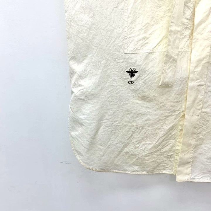 Dior Dior Silk Bee Embroidery Bow Sleeveless Shirt Size XXS / US 00 / IT 34 - 4 Thumbnail
