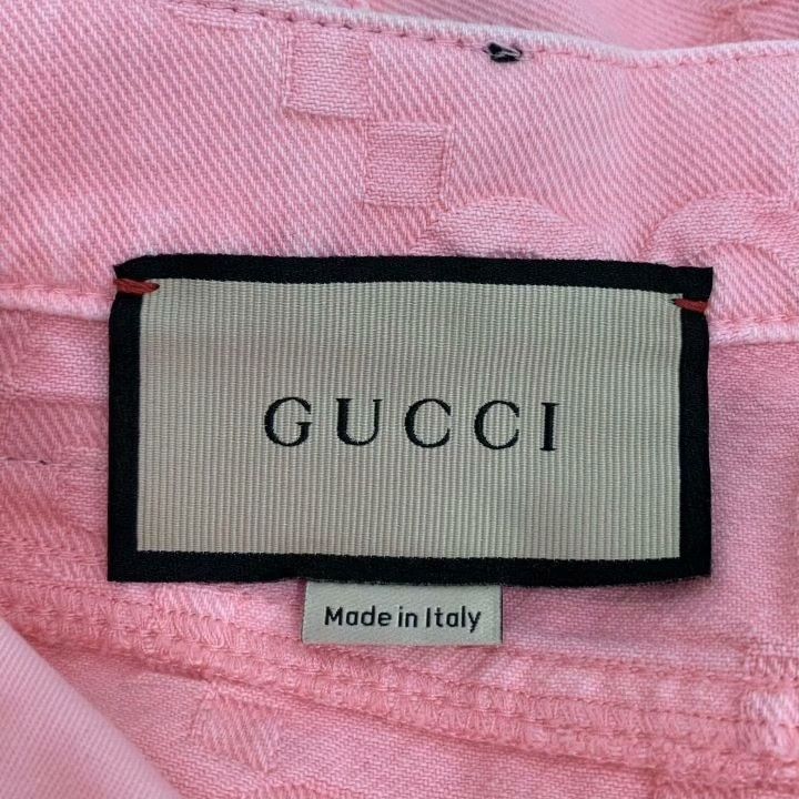 Gucci Gucci Logo Jacquard Cotton Casual Shorts Size 29" - 6 Thumbnail