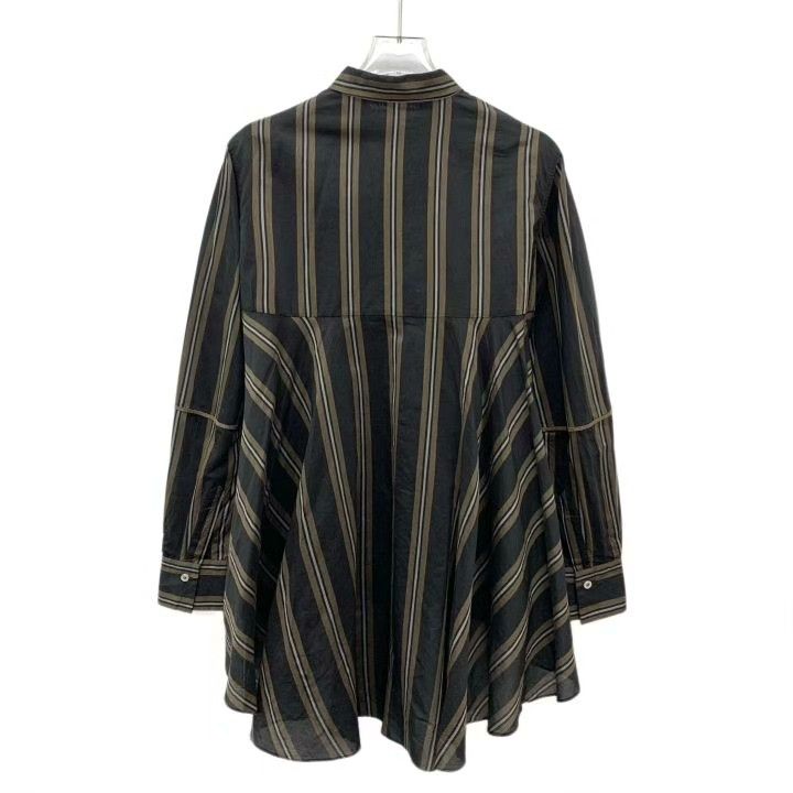 Brunello Cucinelli Brunello Cucinelli Striped Cotton Shirt Size XS / US 0-2 / IT 36-38 - 2 Thumbnail