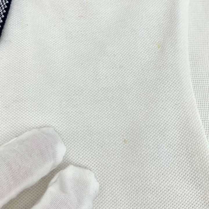 Dior Dior White Logo Cotton Polo T-Shirt Size XS / US 0-2 / IT 36-38 - 8 Thumbnail