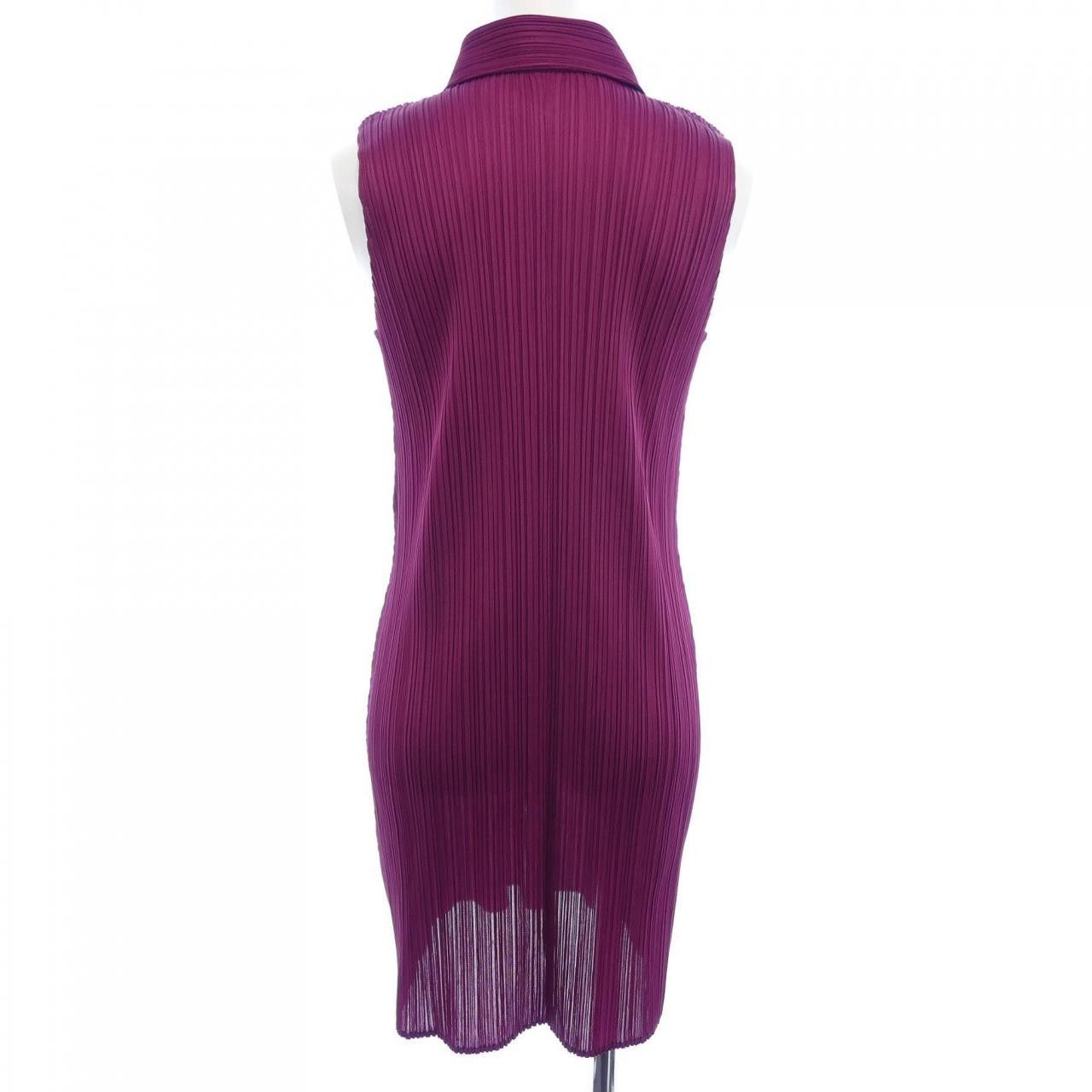 Issey Miyake Issey Miyake PLEATS PLEASE One Piece Dress Textile Dresses PP13-JT127 DUTY FREE for USA Size ONE SIZE - 2 Thumbnail
