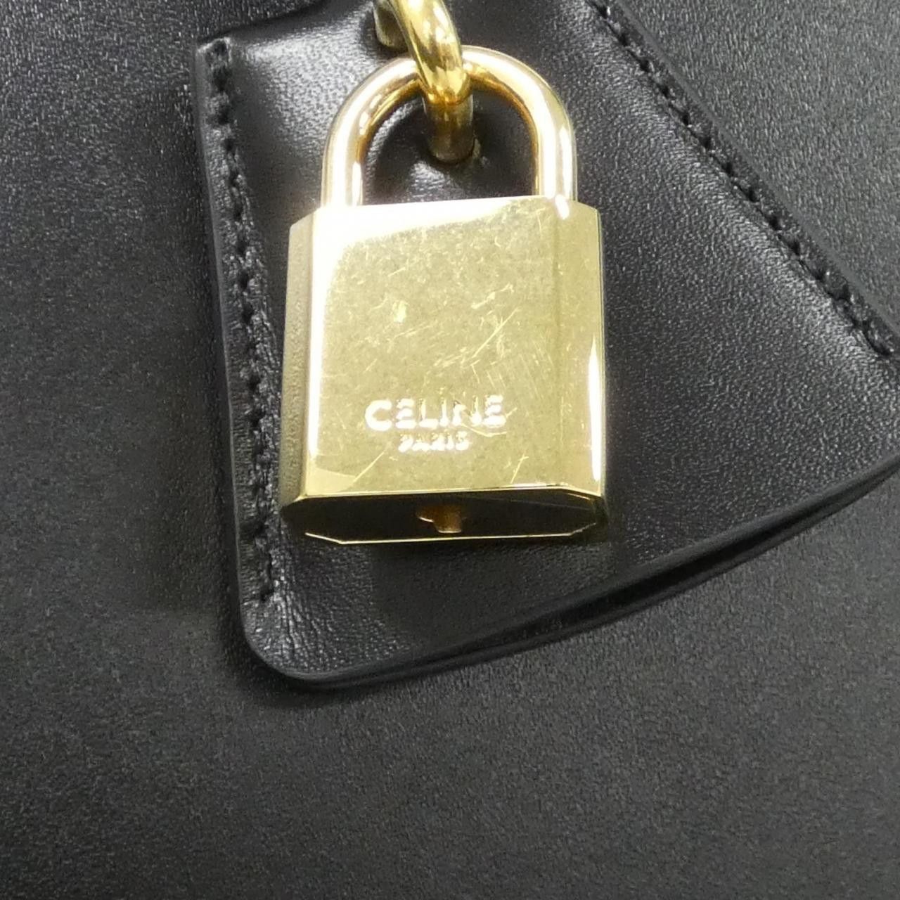 Celine Celine Celine 16 Medium Calf Handbag Leather Crossbody Bag 187373BEY DUTY FREE for USA Size ONE SIZE - 5 Thumbnail