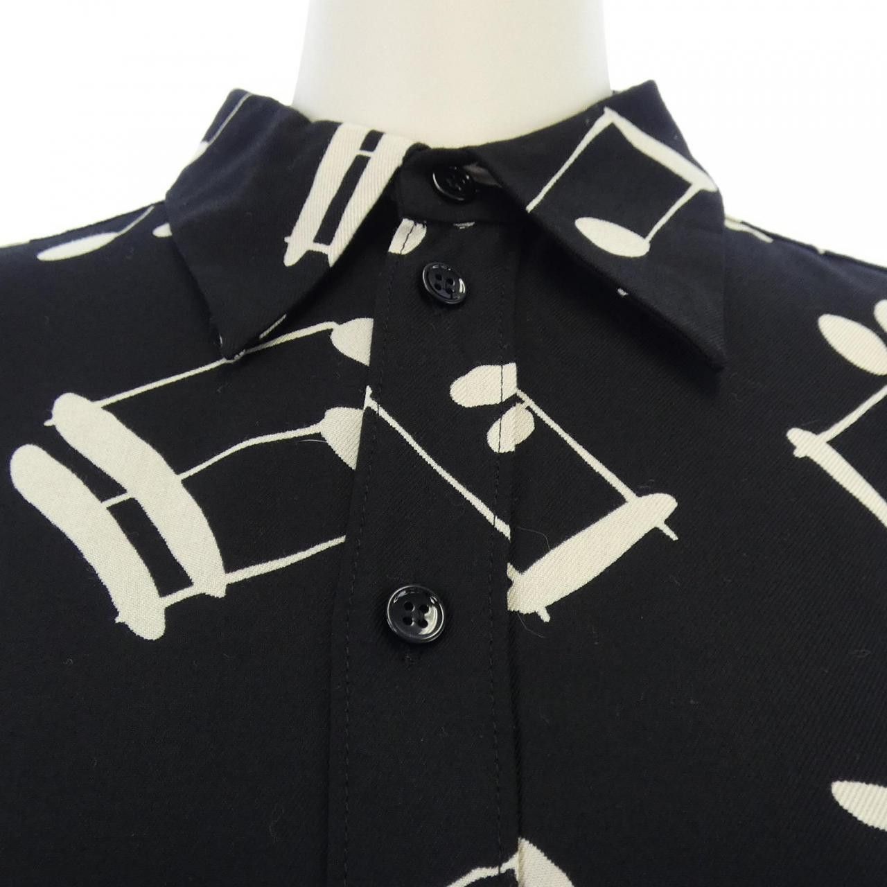 Yves Saint Laurent Yves Saint Laurent Saint Laurent Dress Textile Dresses 438865Y325N DUTY FREE for USA Size ONE SIZE - 5 Thumbnail