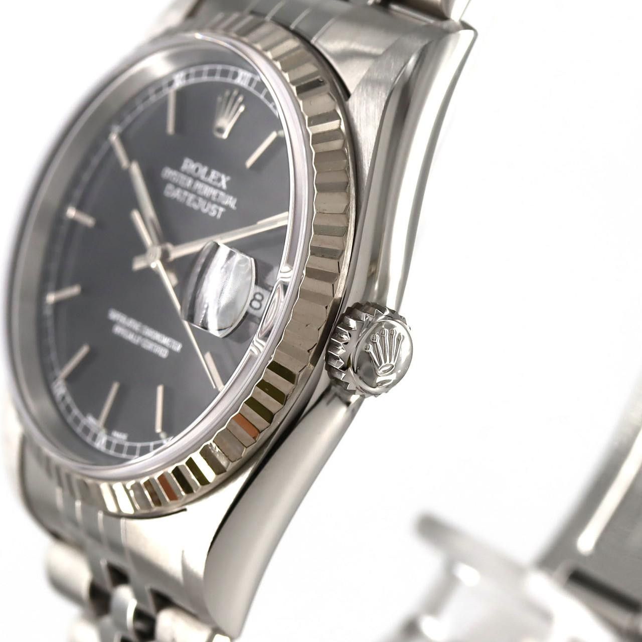 Rolex Rolex Rolex Datejust Stainless Steel White Gold Precious Metal Automatic 16234 DUTY FREE for USA Size ONE SIZE - 4 Thumbnail