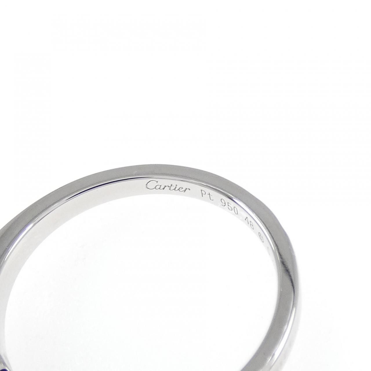 Cartier Cartier Cartier Ballerine Platinum Ring Size 8 Precious Metal Ring DUTY FREE for USA Size ONE SIZE - 4 Thumbnail