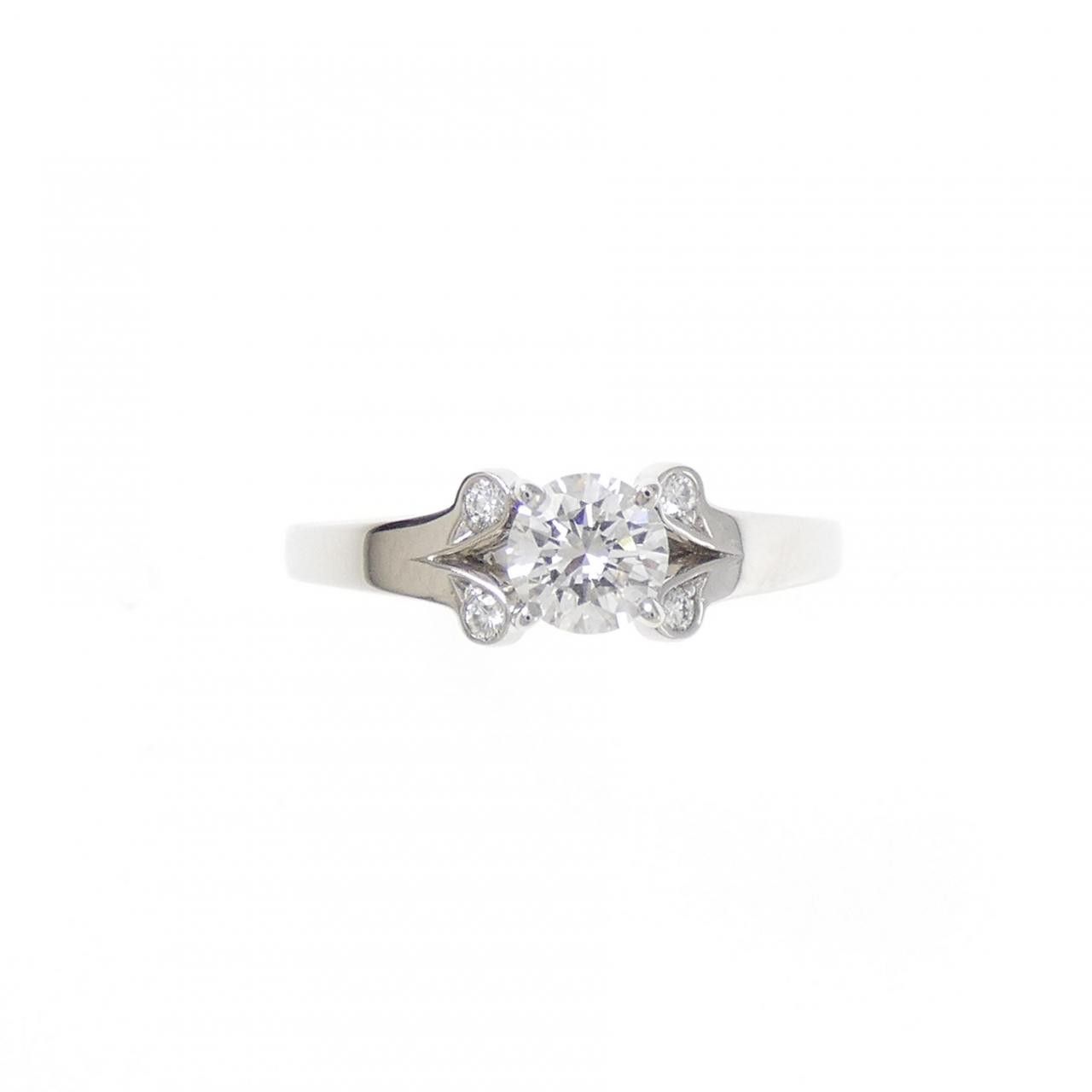Cartier Cartier Cartier Ballerine Platinum Ring Size 8 Precious Metal Ring DUTY FREE for USA Size ONE SIZE - 2 Thumbnail