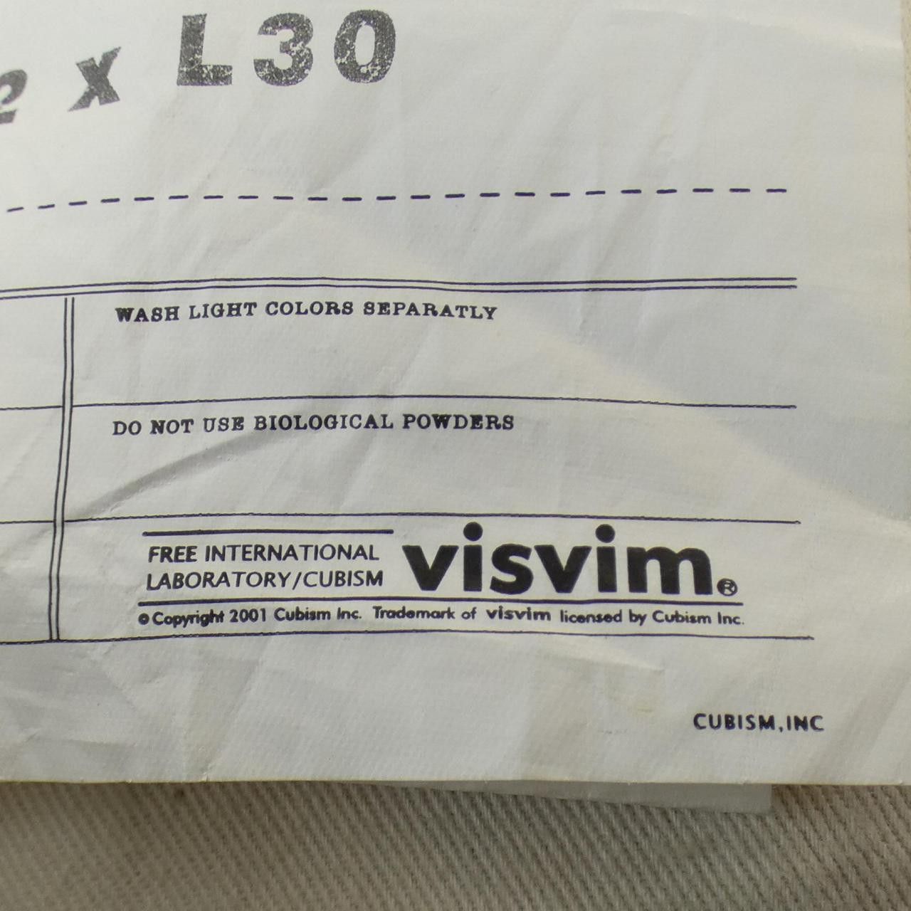 Visvim Visvim Visvim Jeans Textile Jeans 0119105005014 DUTY FREE for USA Size ONE SIZE - 4 Thumbnail