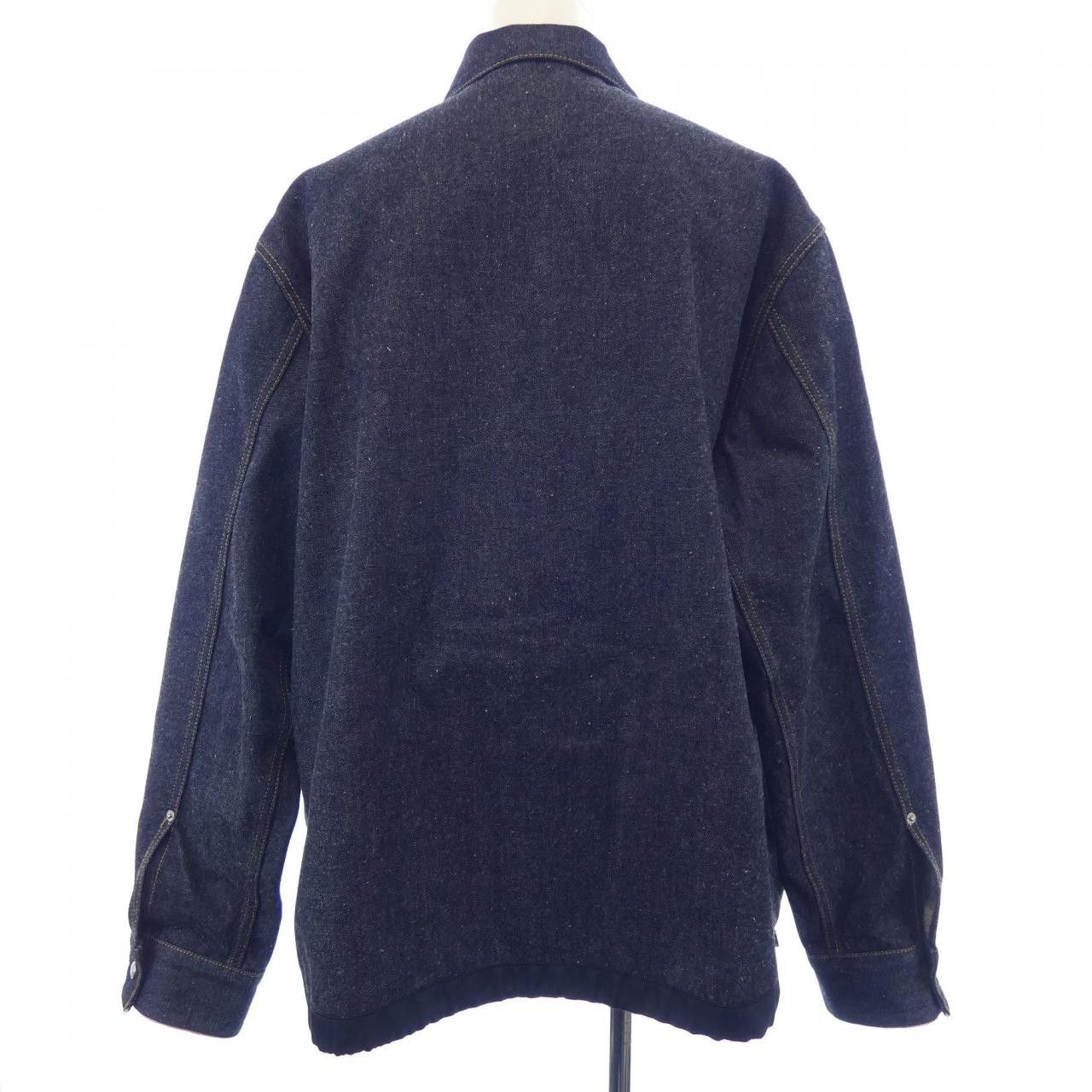 Dior Dior Dior Denim Jacket Textile Outerwear 213D487AY507 DUTY FREE for USA Size ONE SIZE - 2 Thumbnail