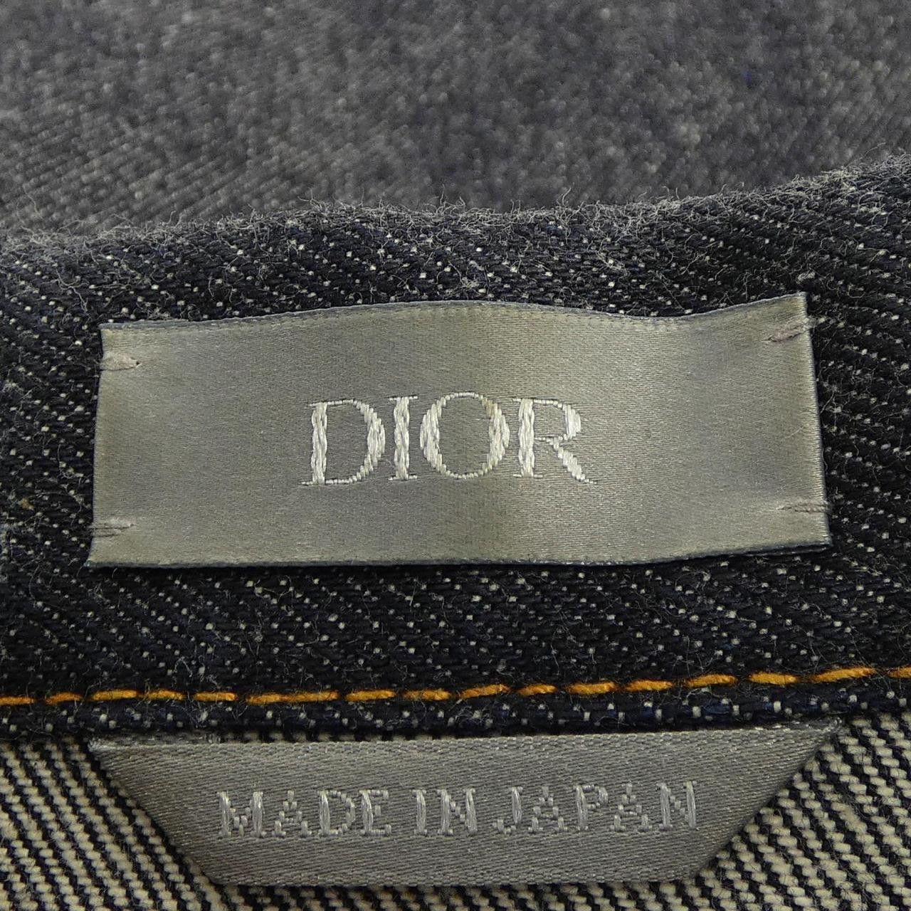 Dior Dior Dior Denim Jacket Textile Outerwear 213D487AY507 DUTY FREE for USA Size ONE SIZE - 4 Thumbnail