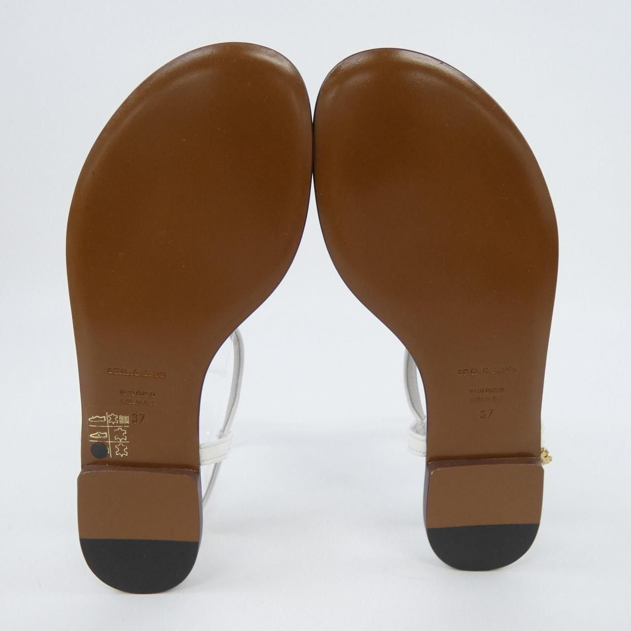 Dolce & Gabbana Dolce & Gabbana Dolce&Gabbana Leather Sandals Others Shoes DUTY FREE for USA Size ONE SIZE - 4 Thumbnail