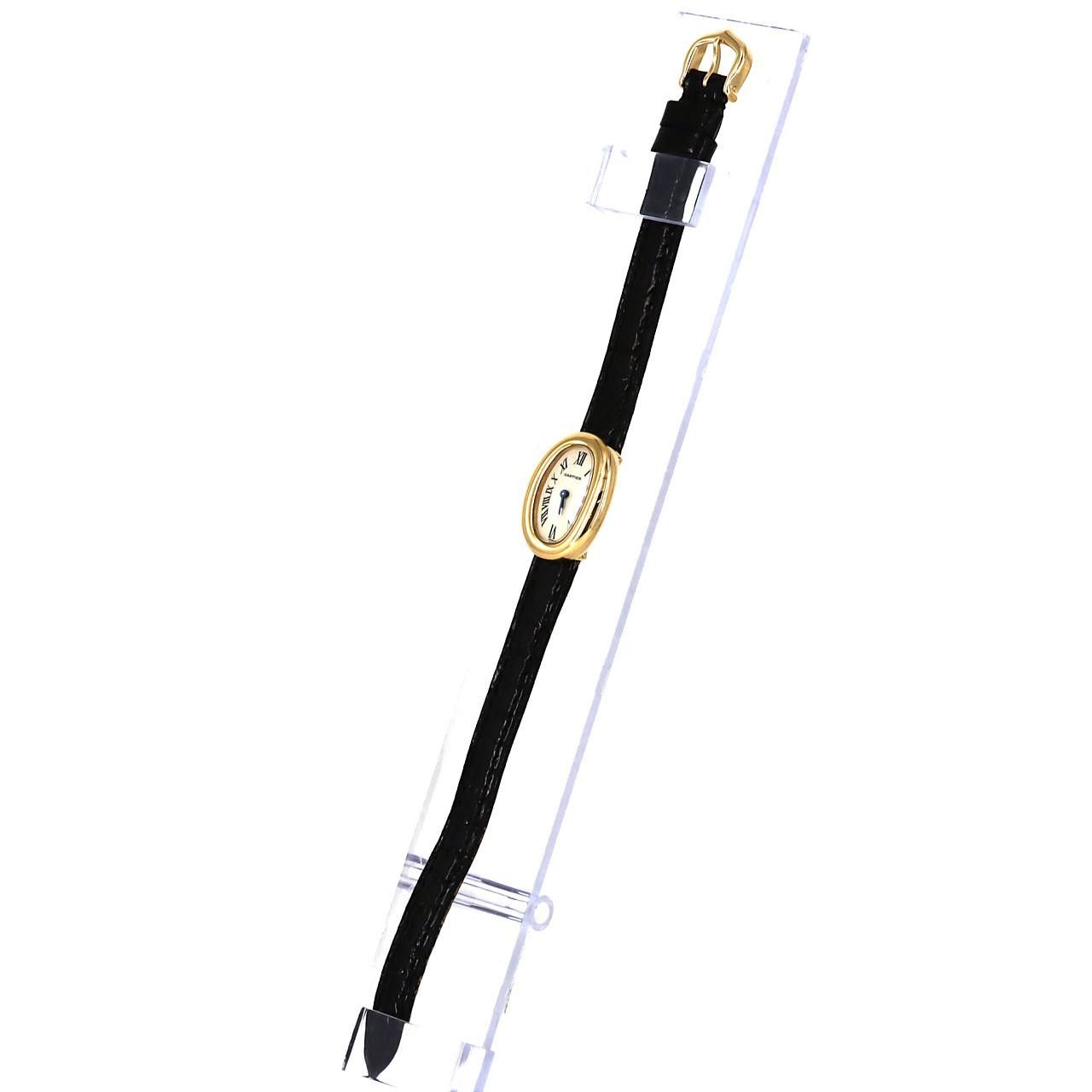 Cartier Cartier Cartier Mini Baignoire Yellow Gold Quartz Precious Metal Quartz W1510956 DUTY FREE for USA Size ONE SIZE - 2 Thumbnail