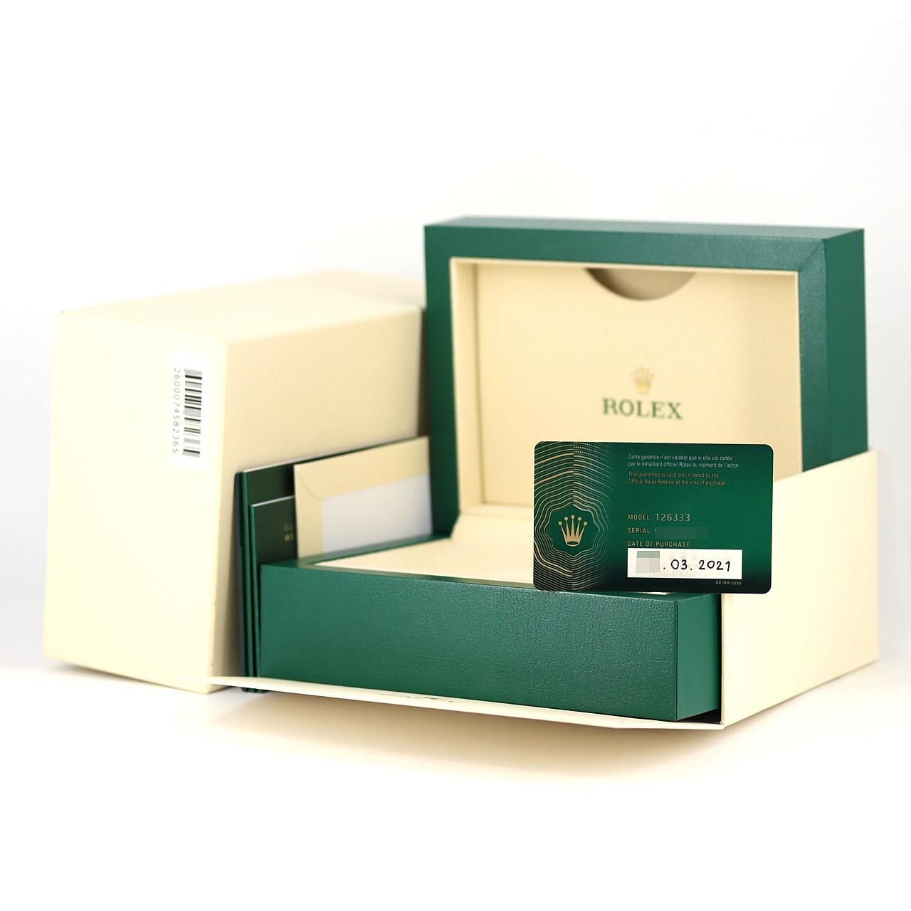 Rolex Rolex Rolex Datejust Stainless Steel Yellow Gold Automatic Metal Automatic 126333 DUTY FREE for USA Size ONE SIZE - 7 Thumbnail