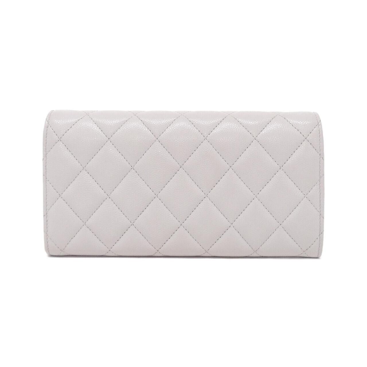 Chanel Chanel Chanel Caviar Skin Long Wallet Leather Long Wallet AP4900 DUTY FREE for USA Size ONE SIZE - 2 Thumbnail